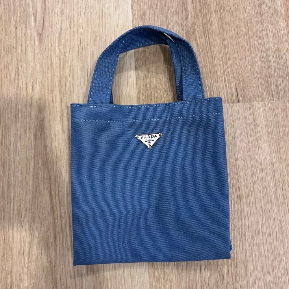 Prada Navy Blue Small Tote - Picture 1 of 1